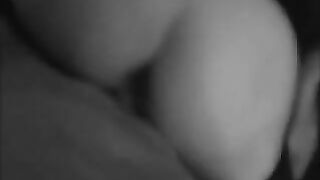 Black & White French MILF Threesome Gangbang with Wife