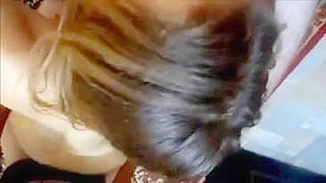 Amateur GF Loves Gangbang & Spitroast in Homemade Threesome Swinger Sex