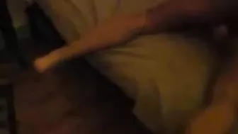 Amateur Brunette MILF in Gangbang Threesome with Swing Club Guys