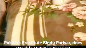 Amateur Hindu Gangbang Party with Brunette Bindi Pariyar and Friends