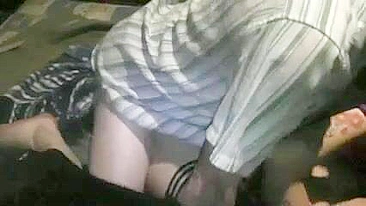 Brunette Swinger Gangbangs Cuckold GF in Homemade BDSM Creampie