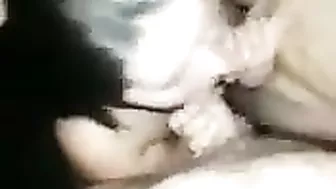 Homemade Threesome with Slutty GF and Two Cocks