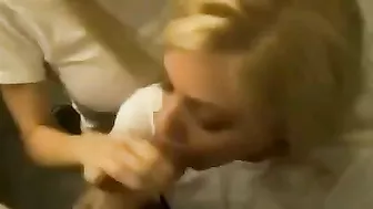 College Blondes' Homemade Threesome with Big Cocks and Facials