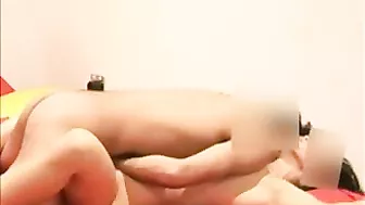 Small Titted Chinese Wife Amateur Threesome with Cuckold Hubby and Skinny Swingers