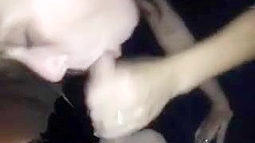 Homemade Threesome with Amateur Swingers and Cuckold Hubby