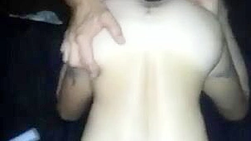 Homemade Threesome with Amateur Swingers and Cuckold Hubby