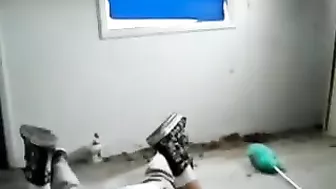 Amateur Lesbians Feed Each other Asses in Homemade Threesome