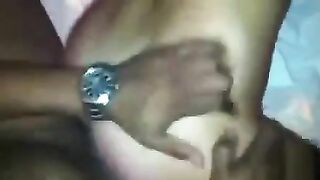 Interracial Gangbang with Blonde Amateur and Big BBC