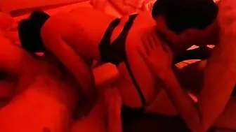 Married MILF Cum Swap with Hubby BFF in Amateur Threesome