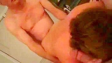 Wife Thrilling Gangbang with Two Men in Homemade Porn Video