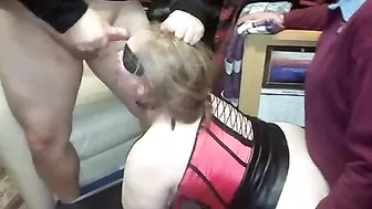 Mischievous & Lustful Wife Threesome with Strangers in Homemade Porn