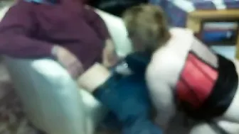 Mischievous & Lustful Wife Threesome with Strangers in Homemade Porn