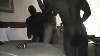 Interracial Thai Wife Loves BBCs in Amateur Homemade Gangbang