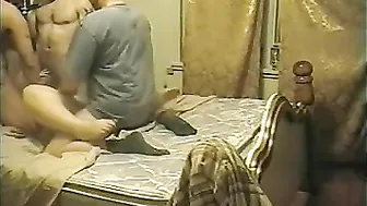 Mischievous & Lustful Wife Gangbang Orgy with Amateur Swingers