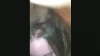 Interracial Threesome with Big Cocks and Amateur Gangbang