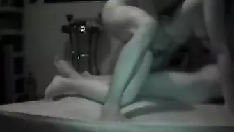 Amateur Brunette Gets Gangbanged in Homemade Threesome #Wife, #3some