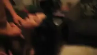 Homemade Swingers' Gangbang with Cumshots and Double Facials