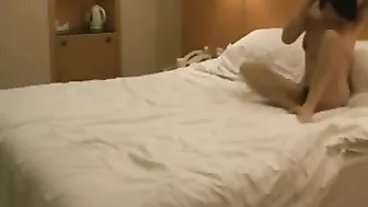 Small Titted Amateur Lesbian Threesome with Chinese Prostitutes and Rim Job