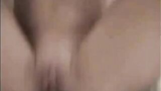 Petite Skinny Girl Gets Two Cocks to Cum on Her in Amateur Homemade Threesome