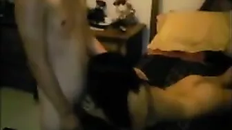 Amateur Gangbang Threesome - Homemade MMF Fucking