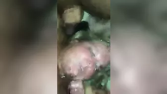 Blonde BBW Wife Cum-Filled Threesome Facial Swallowed by Married MILF