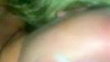 Blonde BBW Wife Cum-Filled Threesome Facial Swallowed by Married MILF