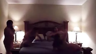 Amateur Swingers' Orgy with MILF Wife and Gangbang