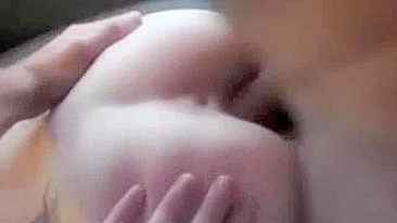Amateur Redhead Swinger Threesome with Creamy Orgasms and Tattoos