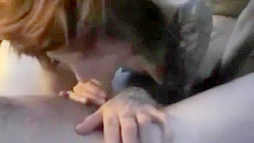 Amateur Redhead Swinger Threesome with Creamy Orgasms and Tattoos