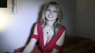 Anal Frenzy in France - Big-Titted Blonde Gets DP'd by 3 Amateur Guys