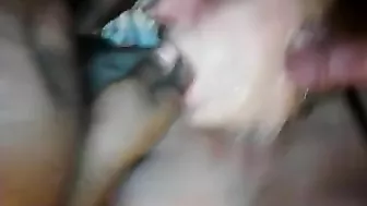 MILF Wife Wild Gangbang with Multiple Facials and Cum Shots