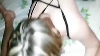 Amateur Slut Wild Gangbang in Stockings and Garters Amateur Slut Wild Gangbang in Stockings and Garters