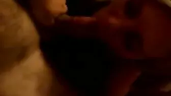 Amateur Blonde MILF Gets Shared in Hot Homemade Threesome