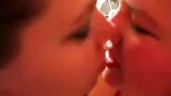 Chubby Lesbian Threesome Blowjob Group Sex Amateur BBW Double Head