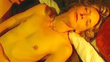 Skinny MILF with Small Tits Gets Double Facial Cum Finale in Homemade Swinger Porn