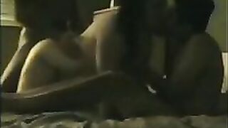 Interracial MILF Swinger Wife First BBC Gangbang