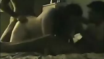 Interracial MILF Swinger Wife First BBC Gangbang
