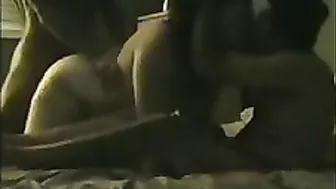 Interracial MILF Swinger Wife First BBC Gangbang