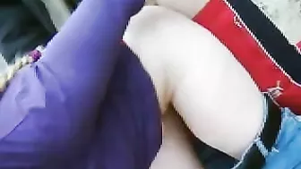 Blonde Amateur Threesome Spitroast on Beach