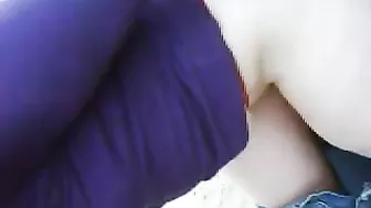 Blonde Amateur Threesome Spitroast on Beach