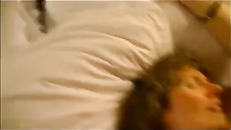 MILF Wife Wild Threesome with Two Cocks and Cumshots