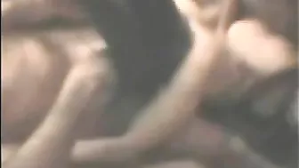 Homemade Threesome with Double Penetration & Cum Swallowing