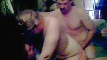 Married MILF Swingers' Homemade Threesome Amateur Gangbang
