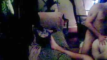 Married MILF Swingers' Homemade Threesome Amateur Gangbang