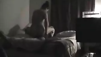 Amateur Threesome - Two Girls and one Man in Homemade Group Sex