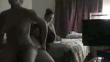 Amateur Threesome - Two Girls and one Man in Homemade Group Sex