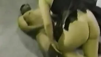 Interracial Gangbang Threesome with Big Cocks and Facials