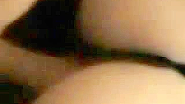 MILF Big Booty Shared in Amateur Homemade Threesome