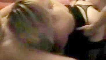 MILF Big Booty Shared in Amateur Homemade Threesome