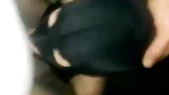 Amateur Gangbang Threesome - Rough Sex with Two Guys and One Submissive Slut